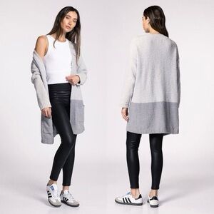 NWT! Thread & Supply two toned cozy open cardigan sweater